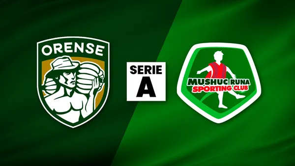 Orense SC VS Mushuc Runa
