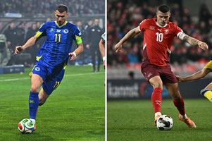PARTIDO EN VIVO: SUIZA VS BOSNIA