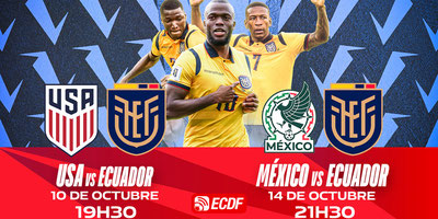 ECUADOR CONFIRMA AMISTOSOS PREVIO AL MUNDIAL  2026.