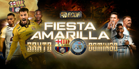¡MIRA TODA LA FIESTA AMARILLA POR ECDF! BARCELONA VS GUAYAQUIL CITY