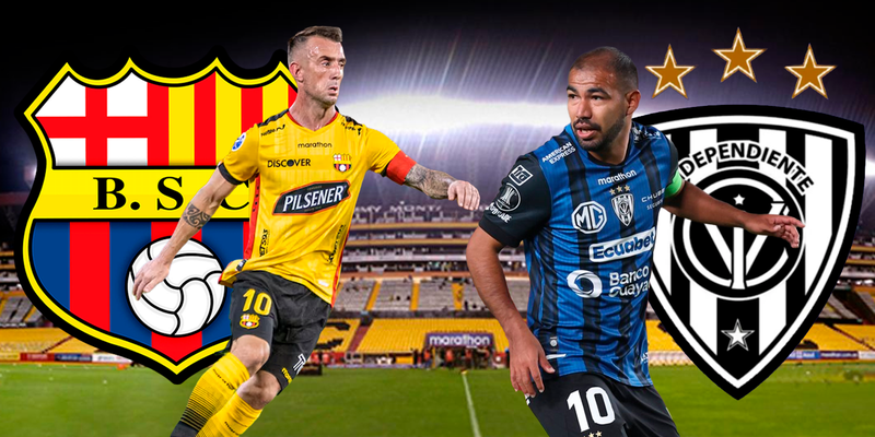 ¡DUELO DE TITANES! BARCELONA VS INDEPENDIENTE DEL VALLE