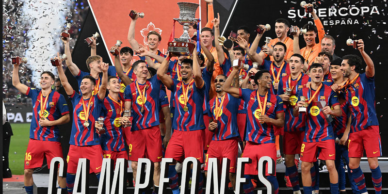 ¡FC BARCELONA SUPERCAMPEÓN DE ESPAÑA!