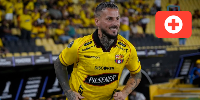 Baja sensible en el Ídolo Benedetto no jugará frente a Independiente del Valle
