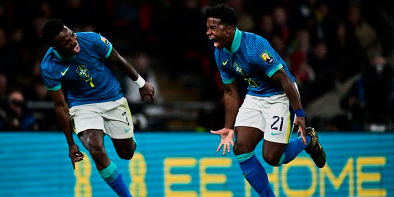 Brasil venció a Inglaterra y se tomó Londres