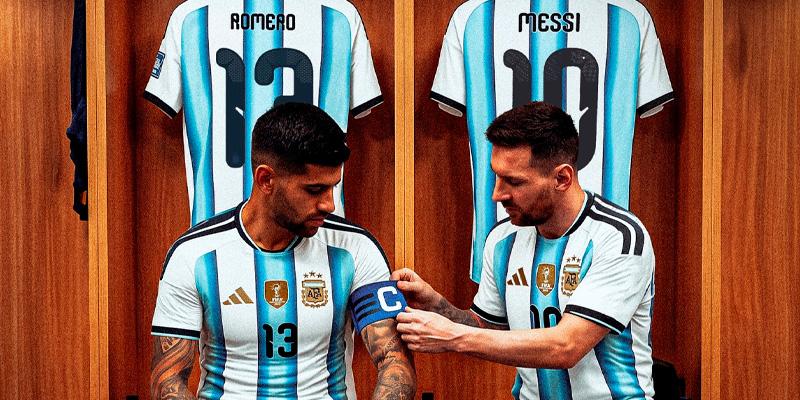 ¡NUEVA ERA EN ARGENTINA! CUTI ROMERO HEREDA LA CINTA TRAS LA DESPEDIDA DE MESSI