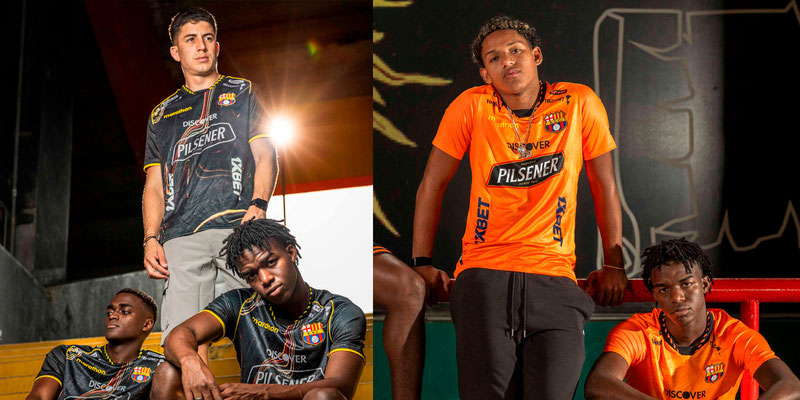 Barcelona SC apuesta por tradición y modernidad en sus camisetas 2026