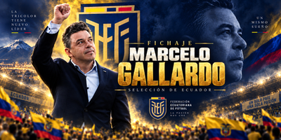 ¡ERA EL ELEGIDO! MARCELO GALLARDO ES EL NUEVO DT DE ECUADOR