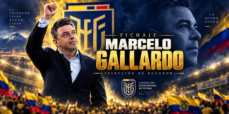¡ERA EL ELEGIDO! MARCELO GALLARDO ES EL NUEVO DT DE ECUADOR