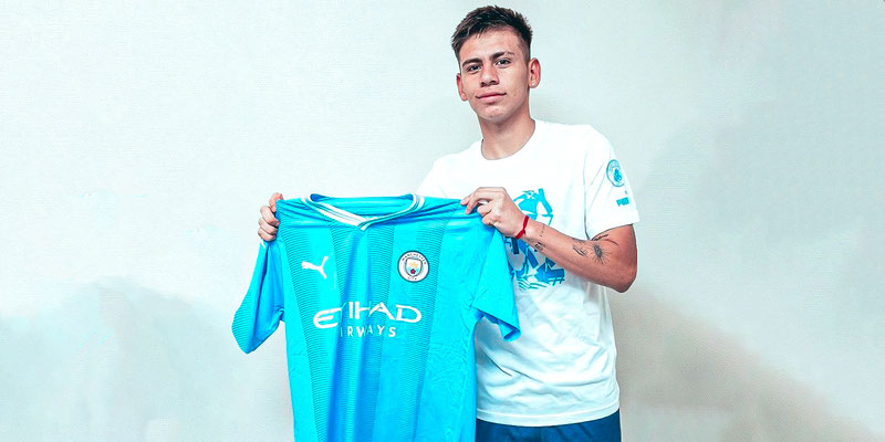 Oficial: Claudio Echeverri es nuevo jugador del City