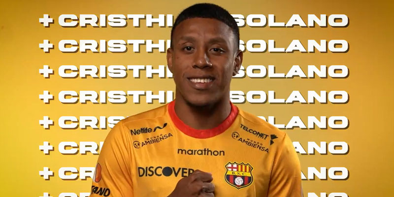 Barcelona Sporting Club | Cristhian Solano es nuevo jugador de BSC | El ...