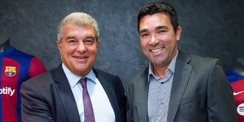 Deco es el nuevo director deportivo del Barça