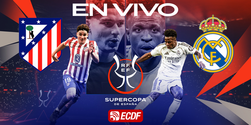 ¡ATLÉTICO DE MADRID VS REAL MADRID POR ECDF!