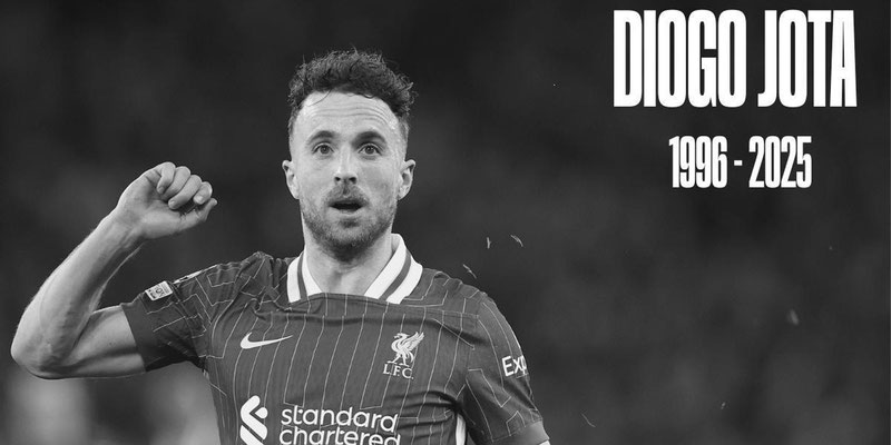 Consternación en el fútbol mundial por la muerte de Diogo Jota.