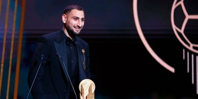 Gianluigi Donnarumma conquista el Trofeo Yashin.