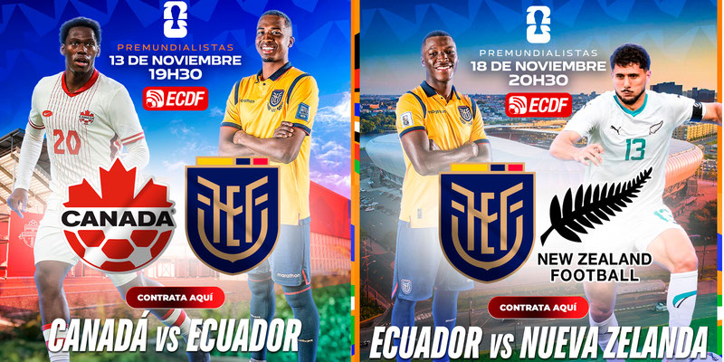 MIRA TODOS LOS PARTIDOS DE ECUADOR POR ECDF