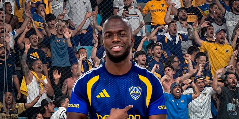 ¡ENNER VALENCIA PUEDE HACER HISTORIA CON BOCA EN LA SUDAMERICANA!