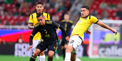 Ecuador reaccionó y rescató un empate ante México