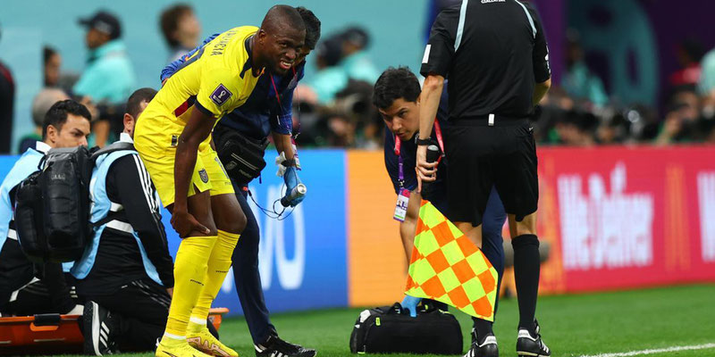 Enner Valencia recayó en su lesión