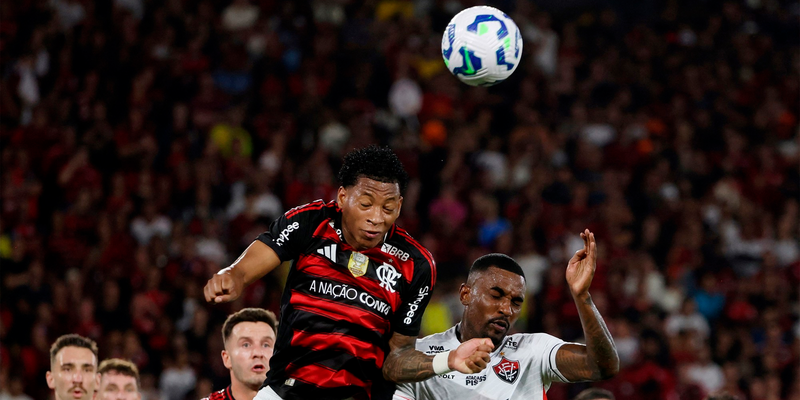 Noche redonda: Gonzalo Plata titular en la paliza 8-0 de Flamengo a Vitória.