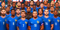 Francia confirma sus 25 convocados para la Eurocopa