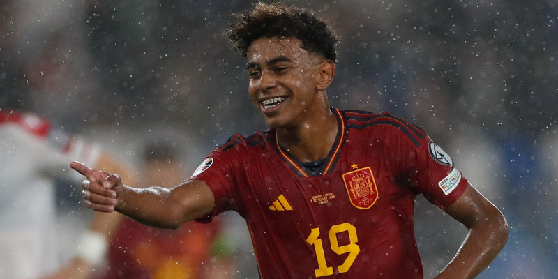 Aplastante goleada de España ante Georgia