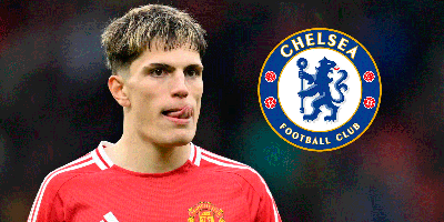 Garnacho deja Old Trafford y se convierte en Blue.