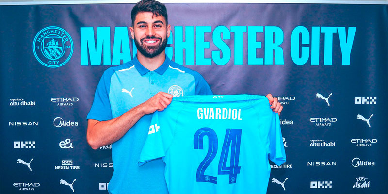 Manchester City logró cerrar a Josko Gvardiol