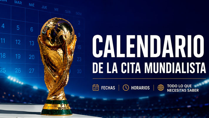 ESTOS SON LOS HORARIOS DE LOS 104 PARTIDOS DE LA CITA MUNDIALISTA 2026