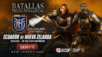 ¿DÓNDE VER ECUADOR VS NUEVA ZELANDA?