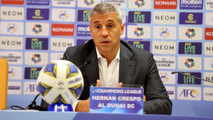 Oficial Hernán Crespo es el nuevo DT del São Paulo.