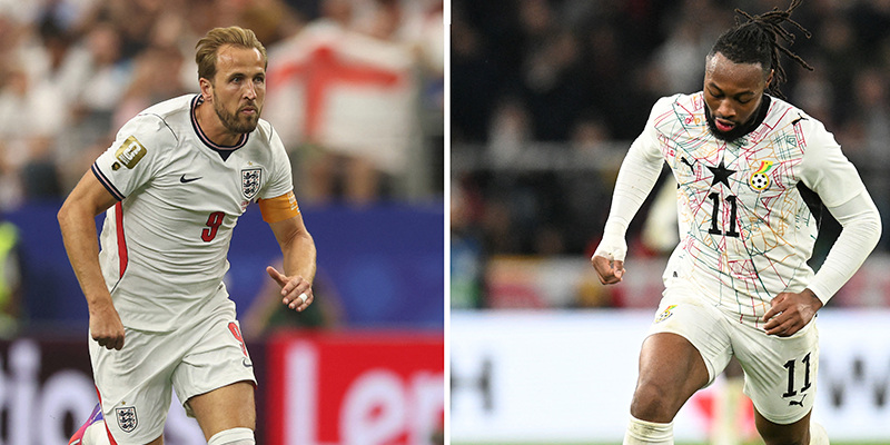 PARTIDO EN VIVO: INGLATERRA VS GHANA