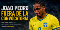 João Pedro tras quedar fuera del Mundial 2026: “Seré un hincha más alentando a Brasil”
