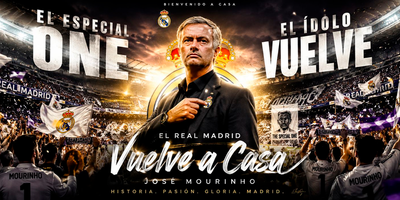 ¡JOSÉ MOURINHO SERÁ NUEVO DT DEL REAL MADRID!