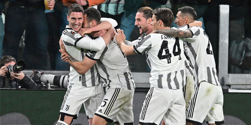 Juventus golpeó primero en los cuartos de final de la Europa League