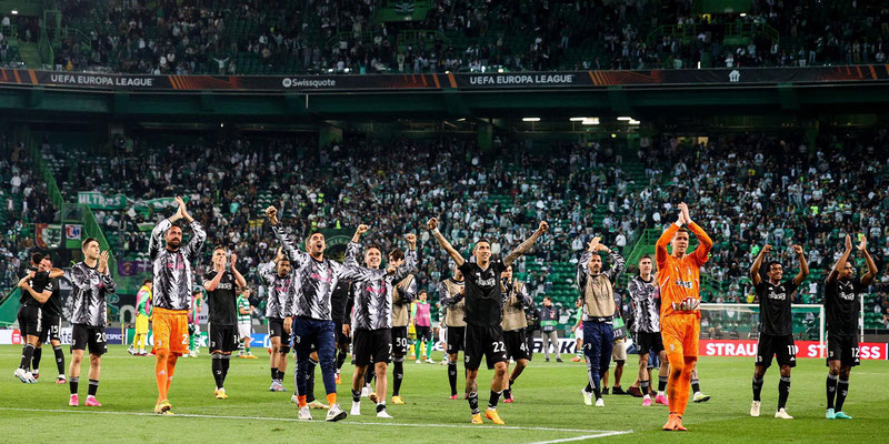 Juventus clasificó a semifinales de la Europa League.