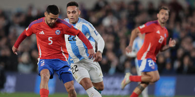 Argentina terminó goleando a Chile