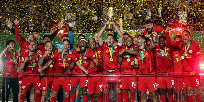 RB Leipzig es bicampeón de la Copa de Alemania