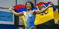 Lucía Yépez consigue bronce Mundial y Cupo Olímpico para el Ecuador