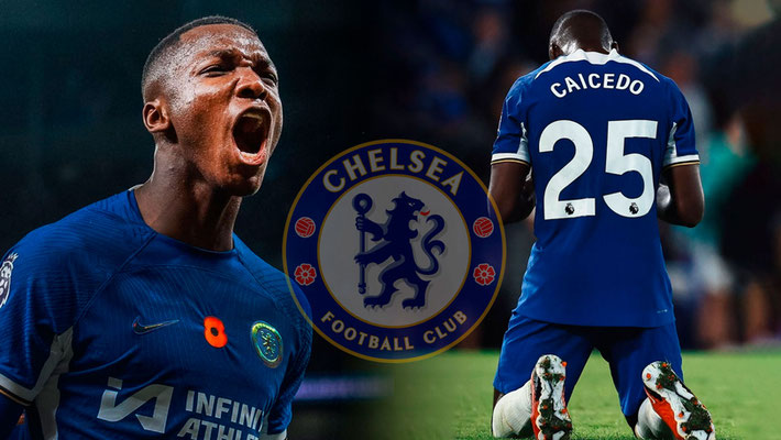 Moisés Caicedo alcanza los 100 millones y rompe su récord en la Premier League