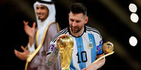 Messi y la Copa del Mundo: un idilio que decora las calles de Argentina
