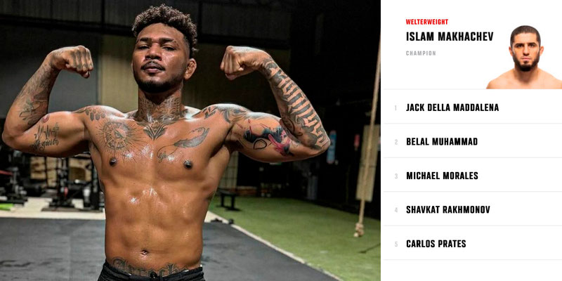 ¡Imparable! Morales sube al puesto 3 del ranking wélter en UFC