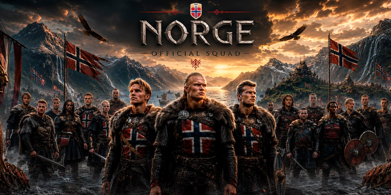 ¡COMO AUTÉNTICOS VIKINGOS! NORUEGA MUNDIALISTA
