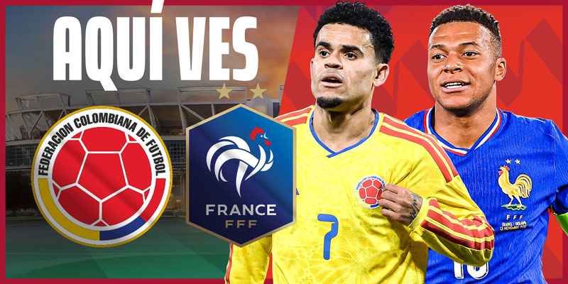 ¿DÓNDE VER EL COLOMBIA VS FRANCIA?