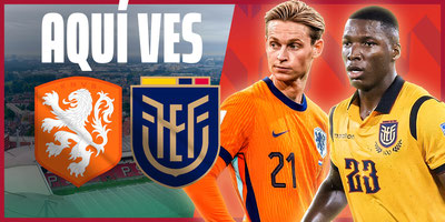 ¡MIRA PAÍSES BAJOS VS ECUADOR EN ECDF!