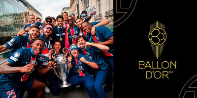 EL PSG CONSIGUE EL PREMIO AL MEJOR CLUB DEL AÑO EN EL BALÓN DE ORO.