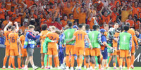 Países Bajos pasó a semifinales de la Eurocopa