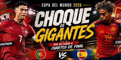 PORTUGAL Y ESPAÑA REEDITAN UN CLÁSICO EUROPEO CON UN CUPO A CUARTOS DE FINAL EN JUEGO