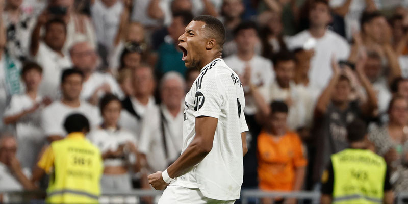 Mbappé se destapó y el Madrid ganó