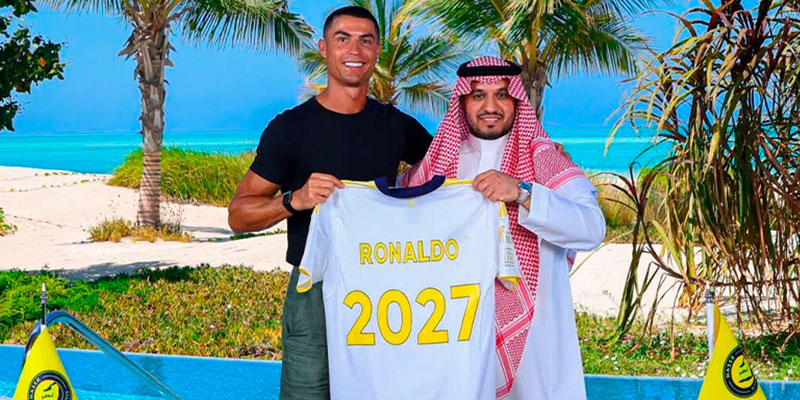 Cristiano sigue en Arabia: renueva con Al Nassr hasta 2027.