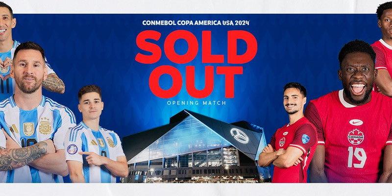 VENTA TOTAL PARA ARGENTINA VS CANADÁ